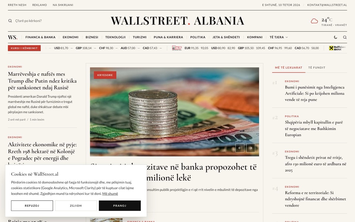 WallStreet.al — wallstreet.al