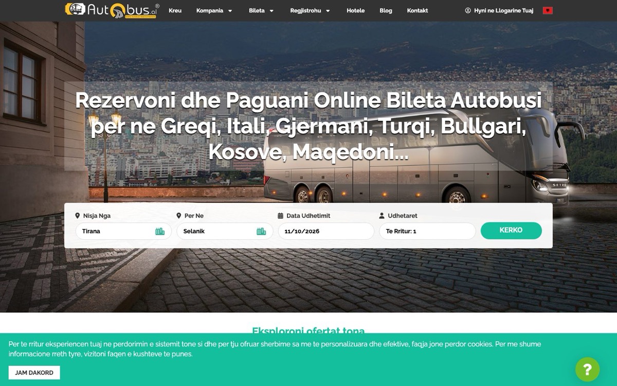 Autobus.al — autobus.al